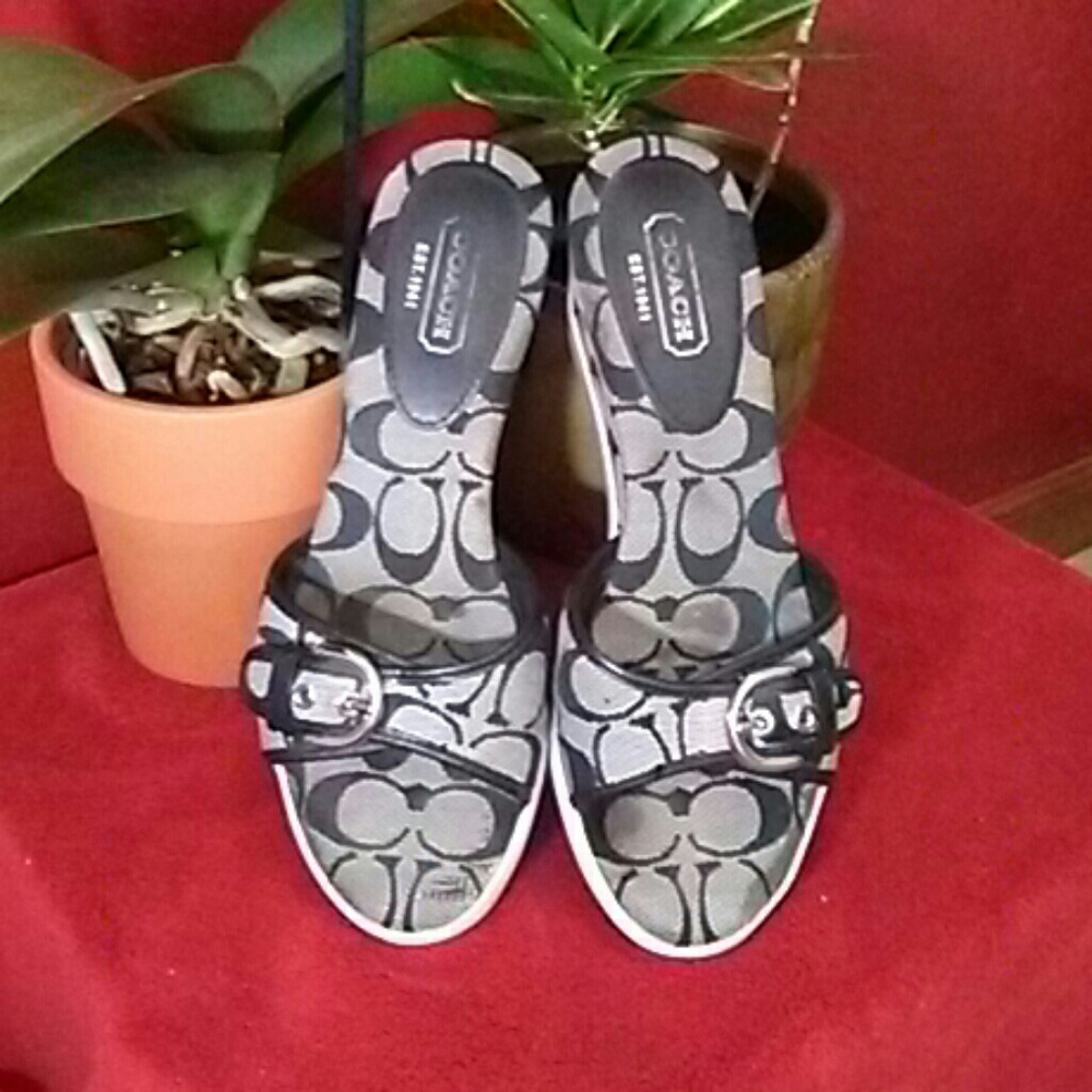 Coach wedges